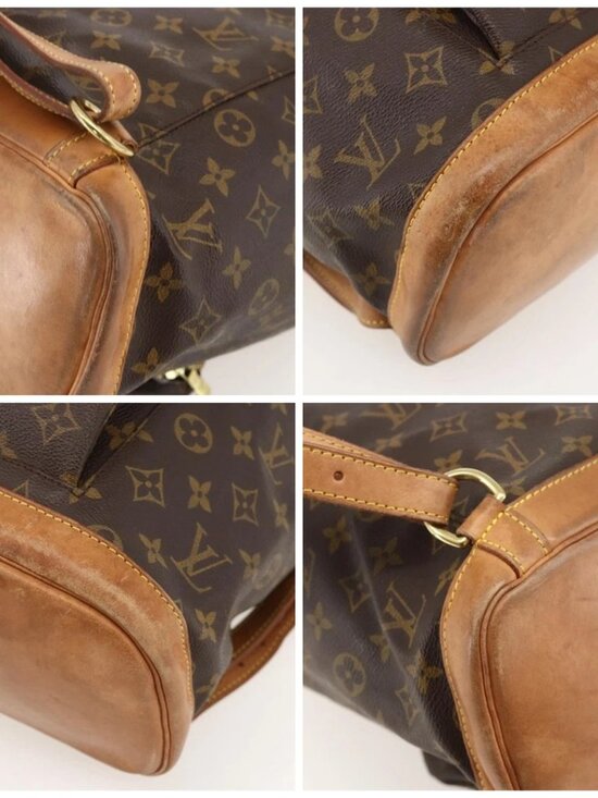 LOUIS VUITTON Monogram Montsouris GM Backpack M51135 LV Auth YKZ1303 main image 8